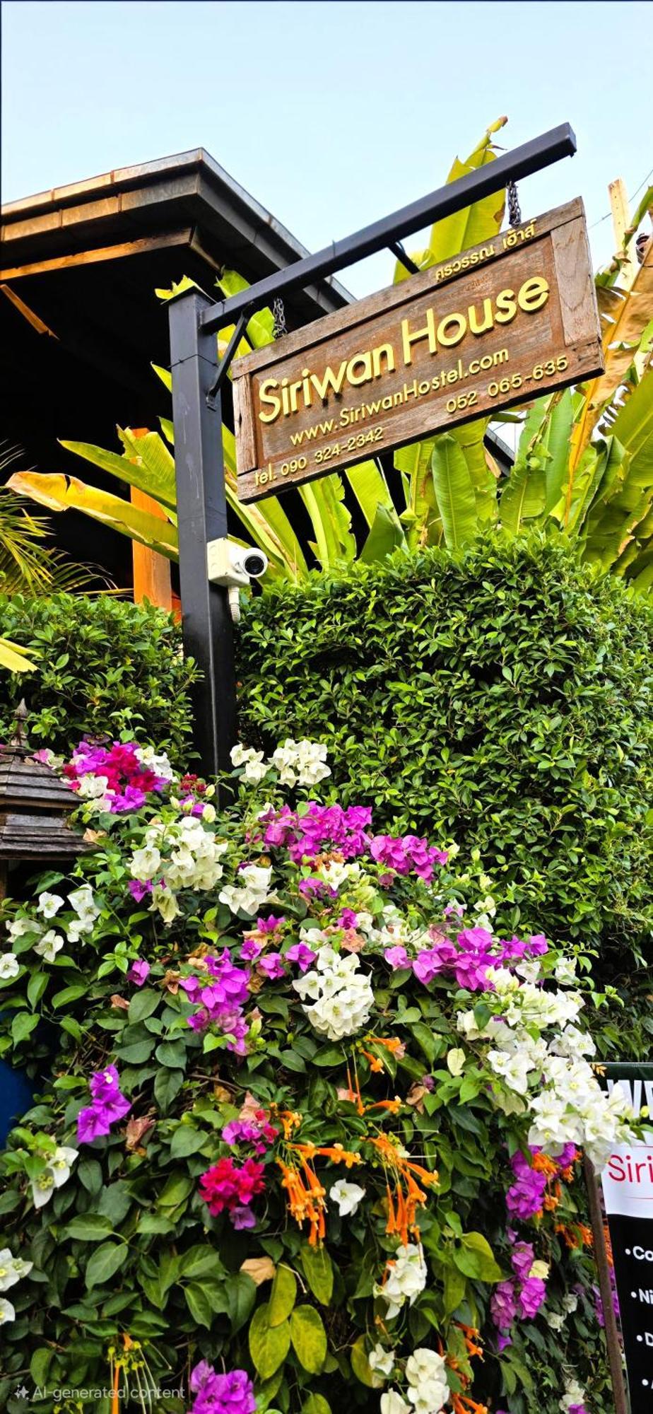 Siriwan Hostel Chiang Mai Exteriör bild